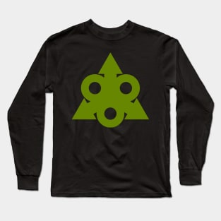 Green Chaotic Pestilence Long Sleeve T-Shirt